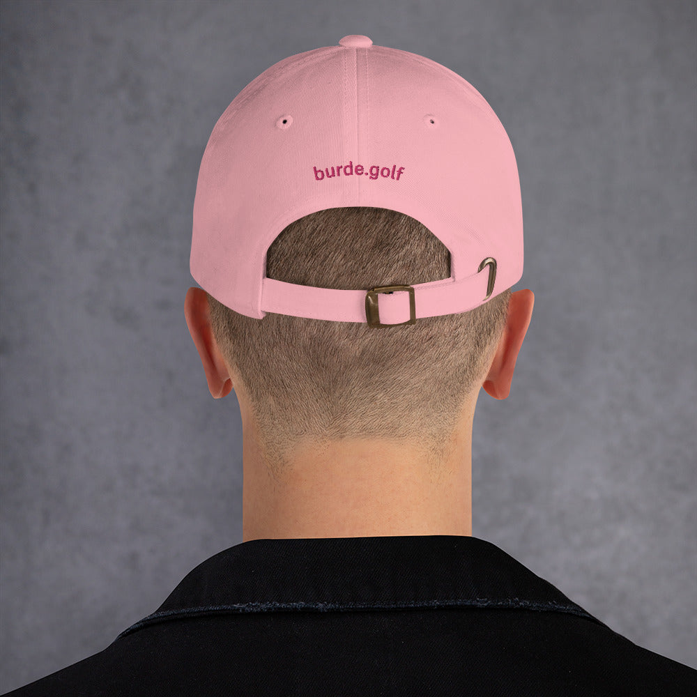 Dad Hat - Pink Logo