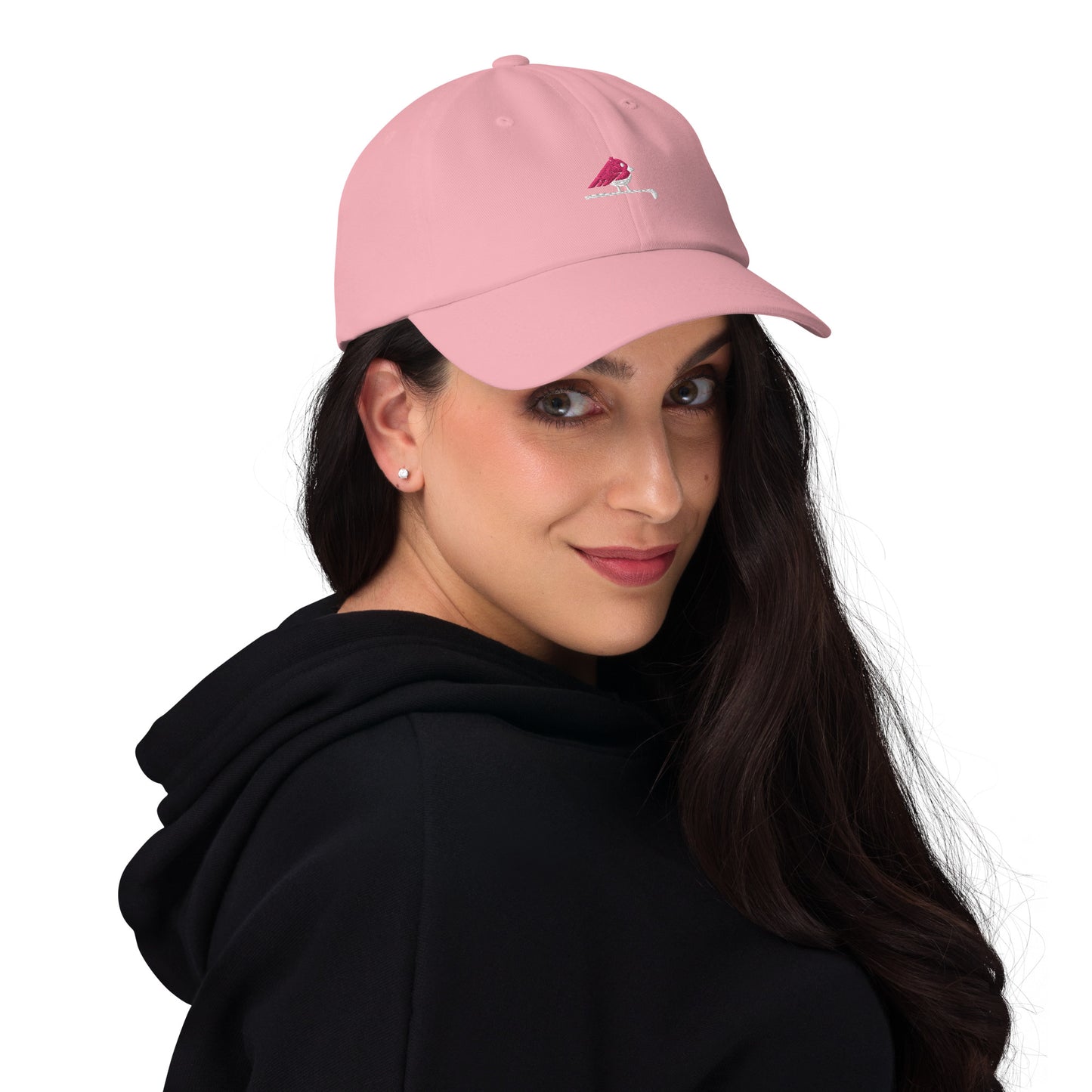 Dad Hat - Pink Logo